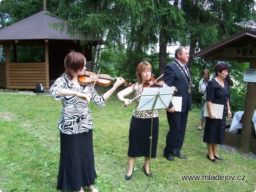 Fotografie Vše je již připraveno, včetně hudebního doprovodu
