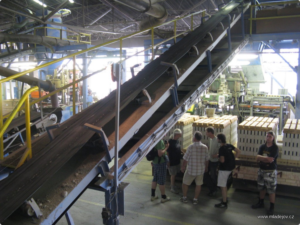 Fotografie V nové šamotce vybudované v&nbsp;letech 1960 až 1965 se pracuje s&nbsp;podstatně nižším podílem monotónní lidské dřiny. Tajemné kouzlo starého industriálu tady chybí, ale zato tu zvládají vyrábět ve velkých sériích. Kromě tvarovek zde vznikají i žárovzdorné tmely, žárobetony, magnetitové cihly do akumulačních kamen a další speciální materiály.
