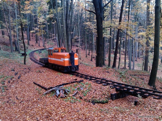 Fotografie Voda z&nbsp;lesní studny přijde vhod nejen parní, ale i motorové lokomotivě.