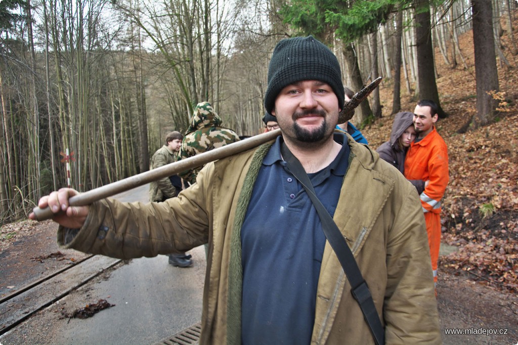 Fotografie Na čerstvém vzduchu a s&nbsp;krumpáčem je dnes nejlépe.