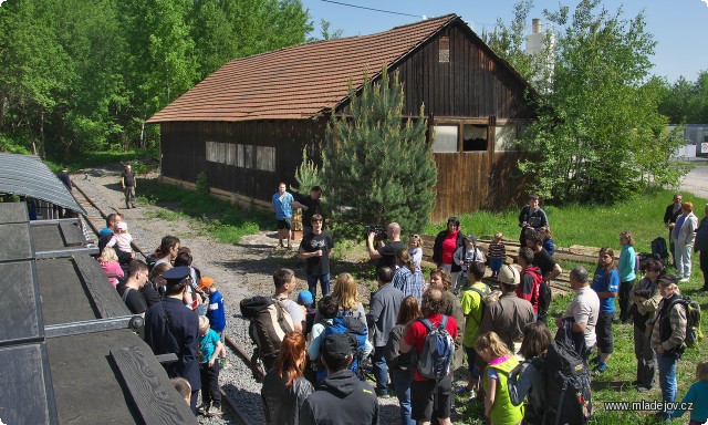 Fotografie Mezi posluchači je i štáb magazínu POZOR VLAK, který natáčí z&nbsp;dnešní akce reportáž do svého 65. dílu.