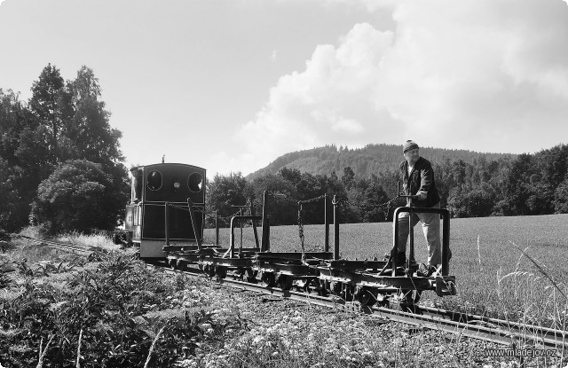 Fotografie Ke každému mladějovskému fotovlaku patří i brzdař.