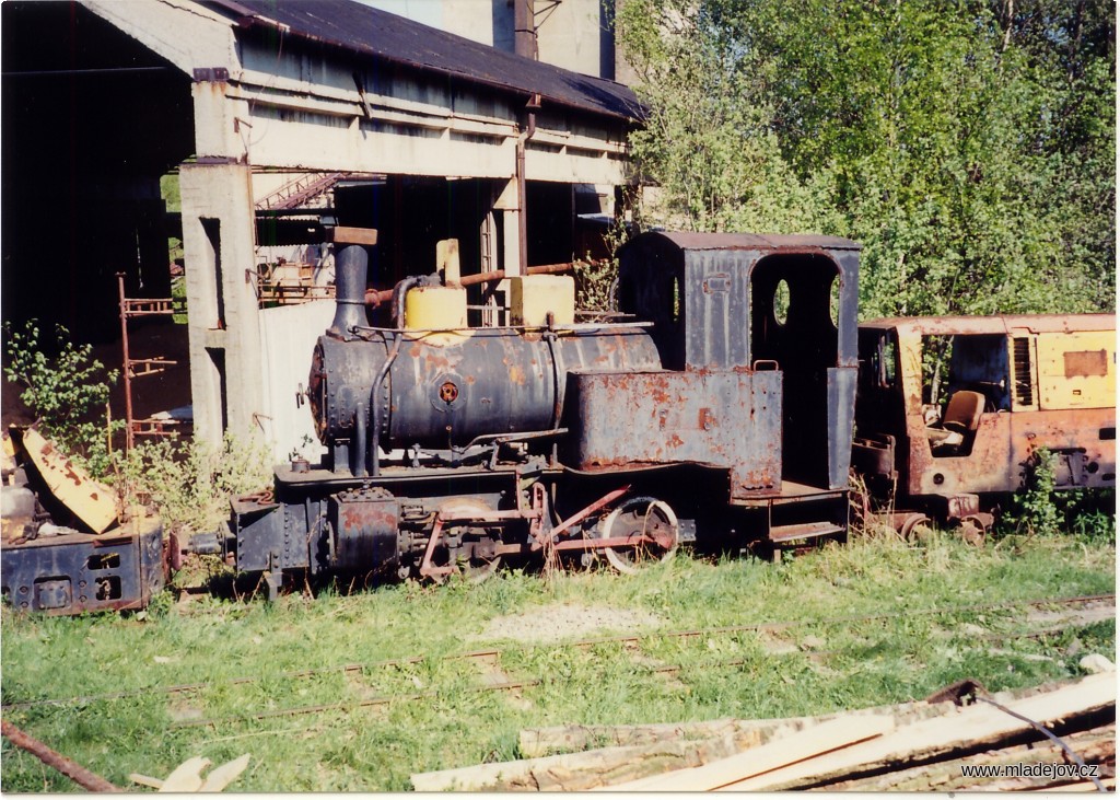 Fotografie Historický snímek Henschela v&nbsp;Mladějově z&nbsp;roku 1999.