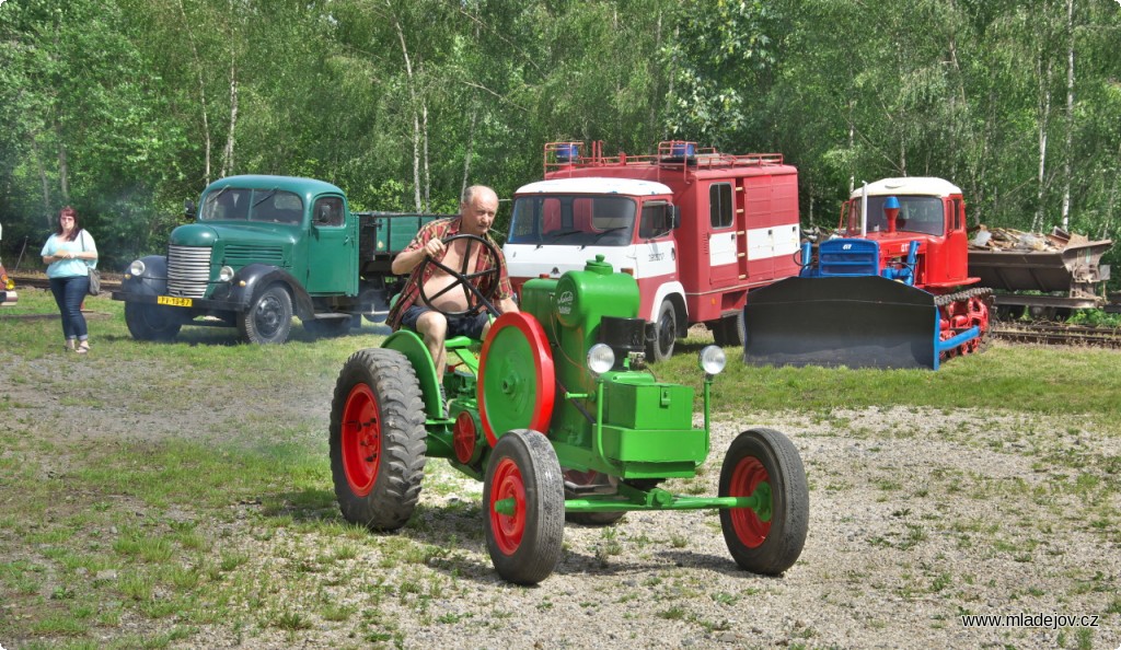 Fotografie Jednu z&nbsp;hlavních rolí si zahrály traktory ze sbírky muzea.