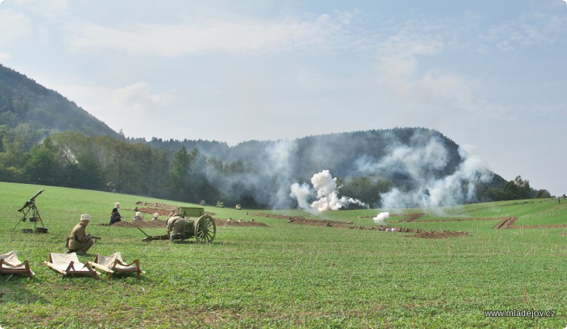 Fotografie Po obědě vypuká vlastní bitva.