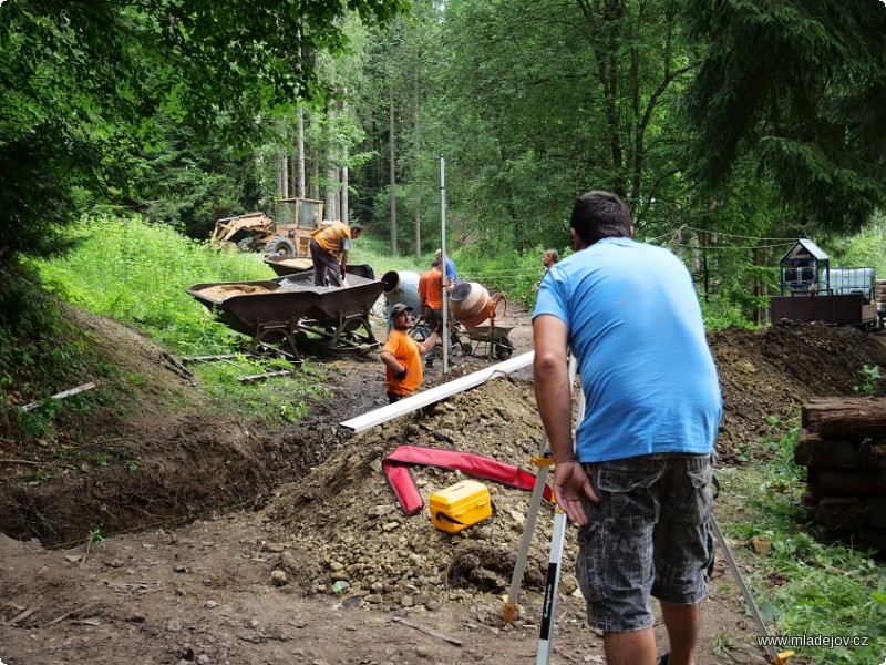 Fotografie A když skončí pohoda, začne velké koukání a zaměřování.