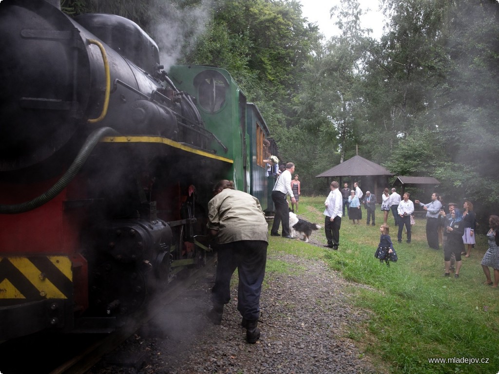 Fotografie Pravidelná zastávka na Vekslu.