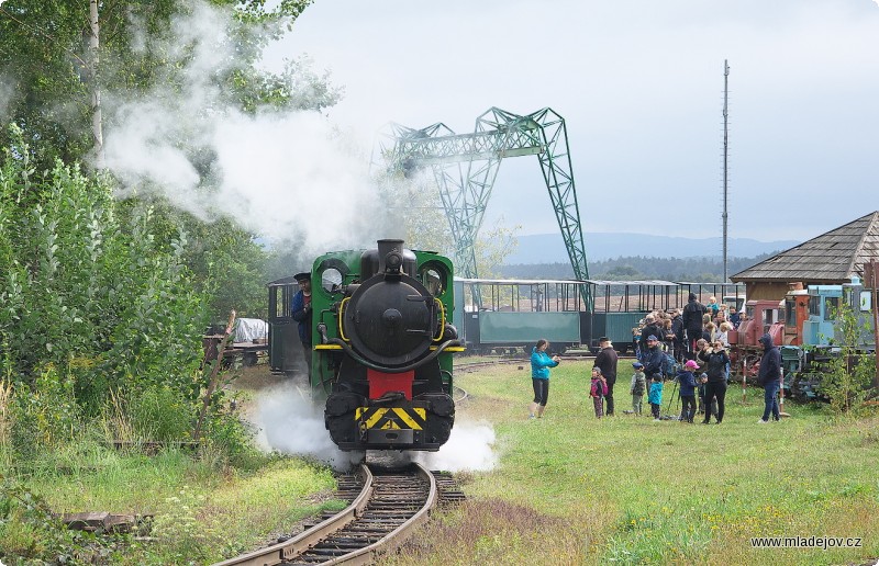 Fotografie Předposlední lokomotivou byla BS 80 původem z&nbsp;králodvorských železáren.