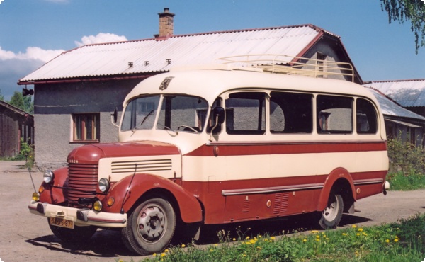Autobus Praga RND z roku 1946